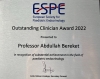 “Outstanding Clinician” (Üstün Klinisyen) Ödülü